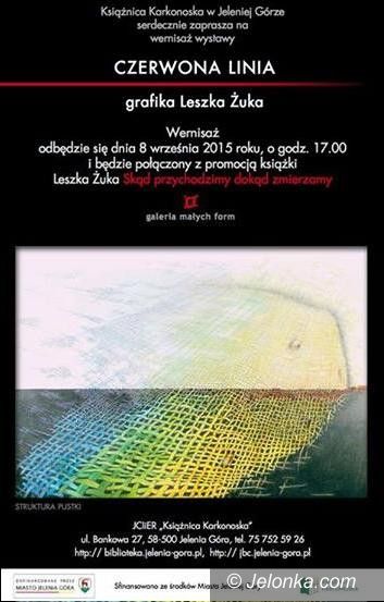 Jelenia Góra: Wystawa grafik Leszka Żuka w Książnicy Karkonoskiej