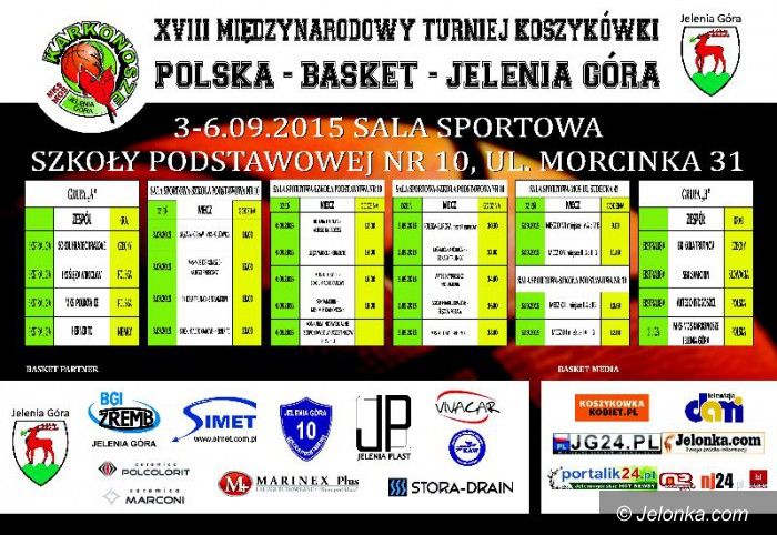 Jelenia Góra: Międzynarodowy turniej Polska Basket od jutra!