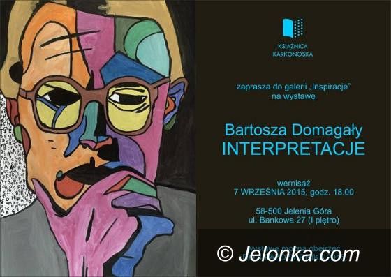 Jelenia Góra: “Interpretacje” Bartosza Domagały w Książnicy Karkonoskiej