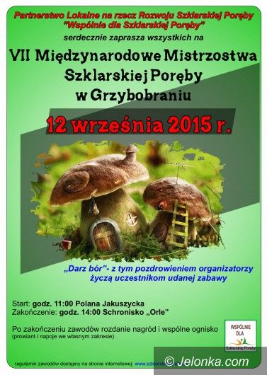 Szklarska Poręba: Mistrzostwa w grzybobraniu już w sobotę