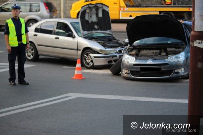 Jelenia Góra: Kolizja na Sobieskiego
