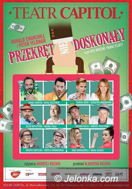 Karpacz: “Przekręt (nie)doskonały” w listopadzie w Gołębiewskim
