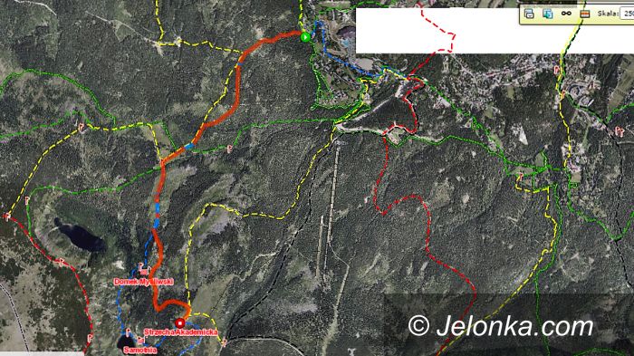 Region: Na niebieskim szlaku utrudnienia w ruchu
