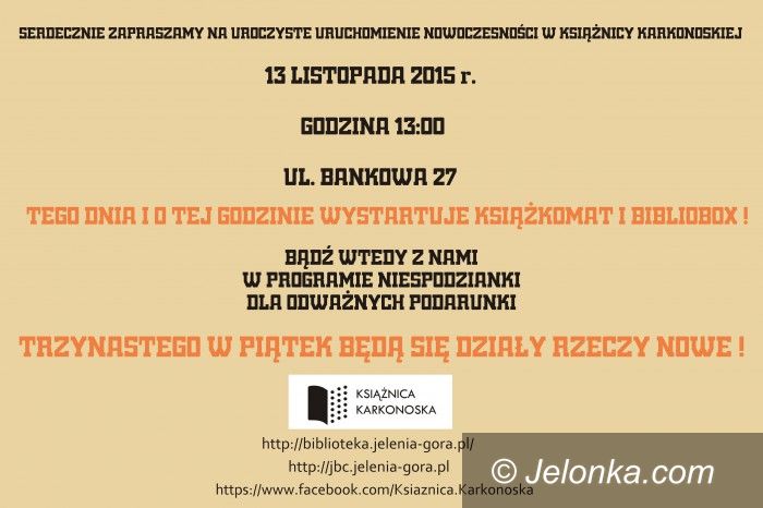 Jelenia Góra: Pomarańczowy Dzień w Książnicy Karkonoskiej