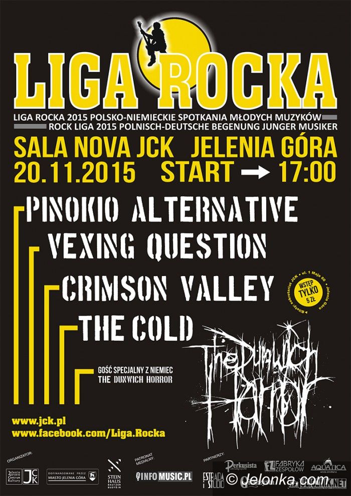 Jelenia Góra: Liga Rocka: kolejne eliminacje w piątek