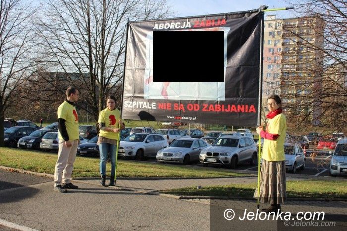 Jelenia Góra: Chcą bezwzględnego zakazu aborcji – pikietowali