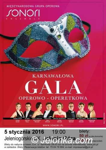 Jelenia Góra: Nadzwyczajna gala karnawałowa w JCK