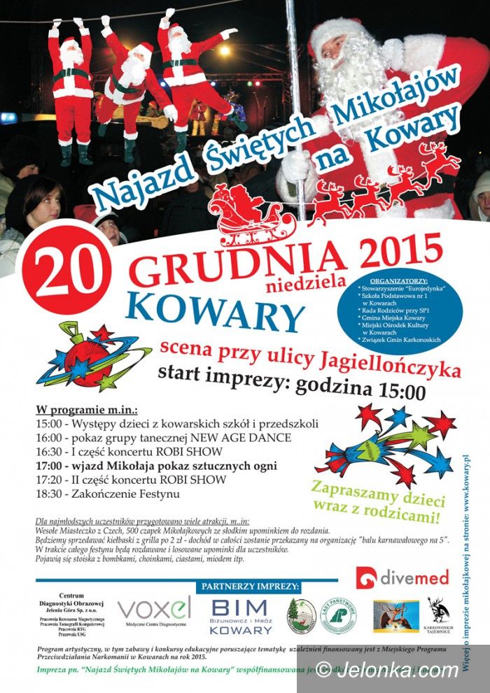 Kowary: Najazd Świętych Mikołajów
