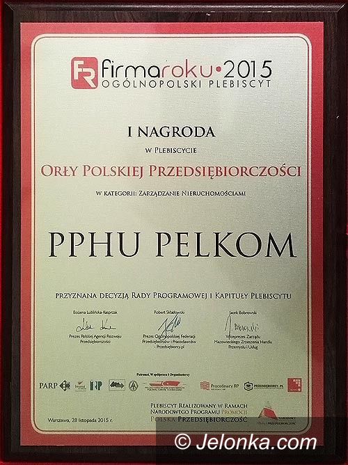 Jelenia Góra: Jeleniogórska firma odznaczona!