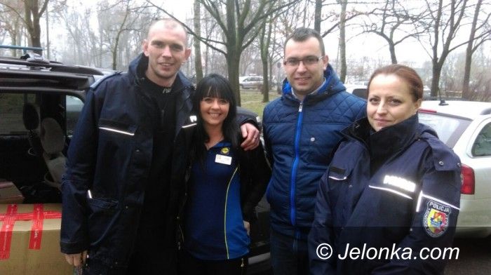 Region: Policjanci w akcji V Paczka dla Bohatera