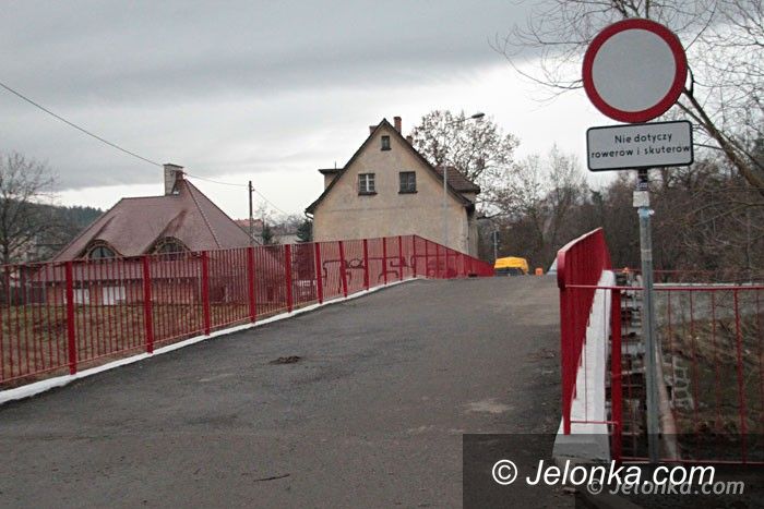 Jelenia Góra: Garbaty mostek wyremontowany