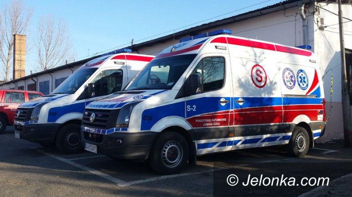 Jelenia Góra: Trzy nowe karetki w jeleniogórskim pogotowiu