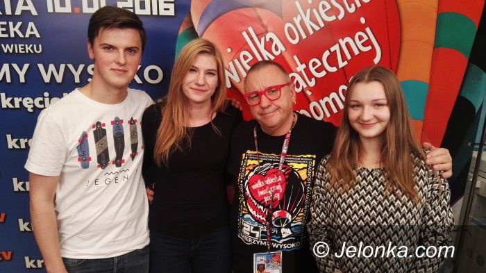 Jelenia Góra: Nasi wolontariusze WOŚP w sztabie orkiestry serc