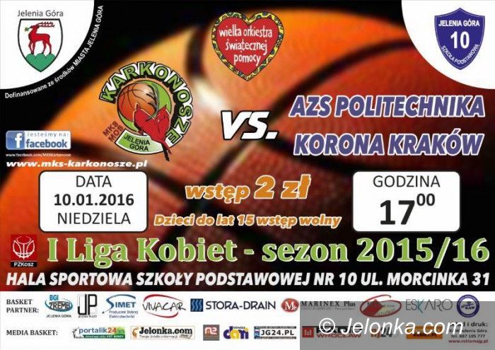 I-liga koszykarek: Korona na drodze Karkonoszy