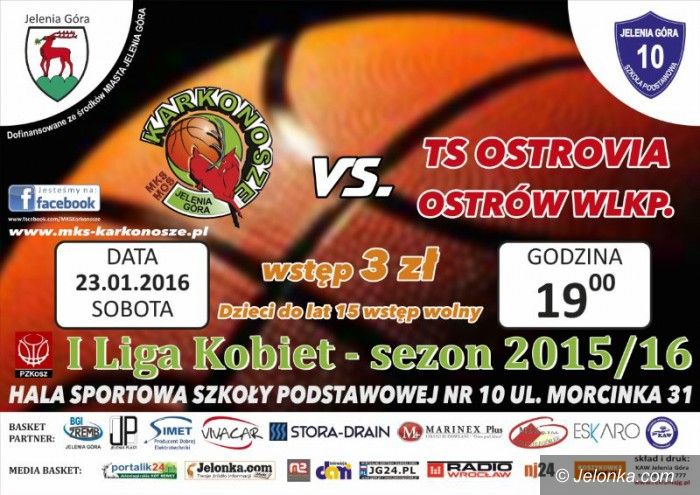 Jelenia Góra: Koszykarki zagrają w sobotę