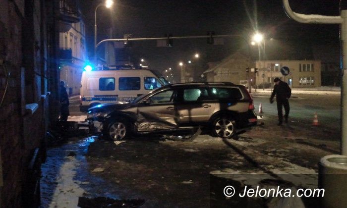 Jelenia Góra: Nie ustąpił pierwszeństwa i doprowadził do zderzenia