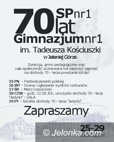 Jelenia Góra: „Jedynka” obchodzi jubileusz
