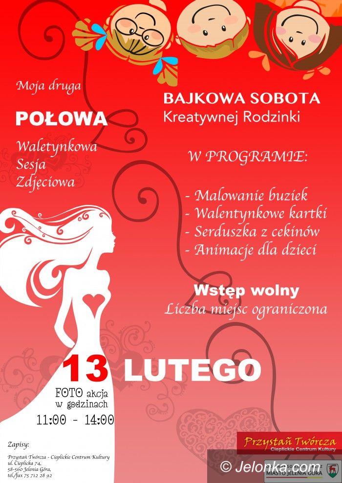 Jelenia Góra: Bajkowa Sobota z walentynkową sesją zdjęciową