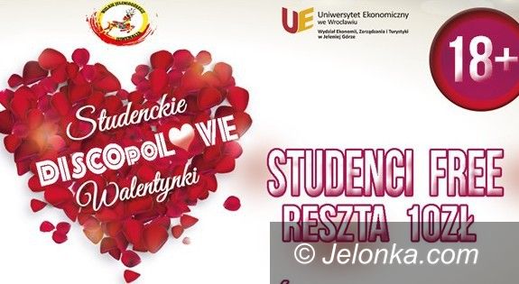 Jelenia Góra: Studenckie Walentynki w rytmie „DiscopoLOVE”