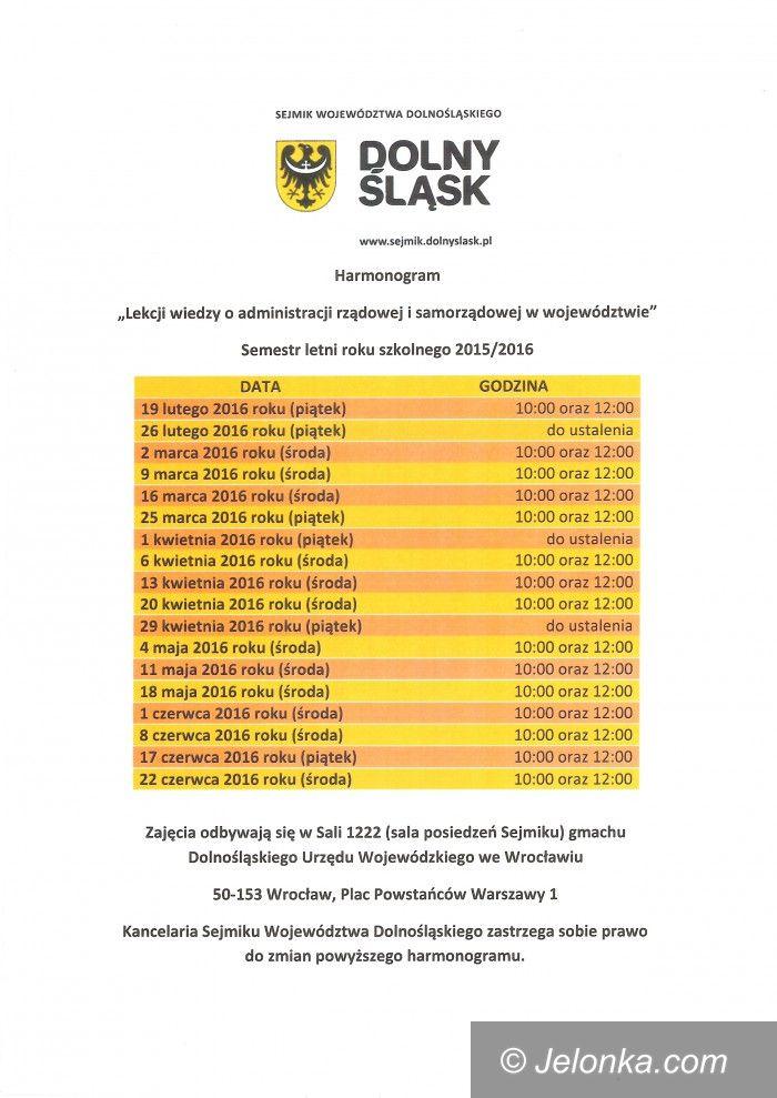 Region: Lekcje o administracji rządowej i samorządowej