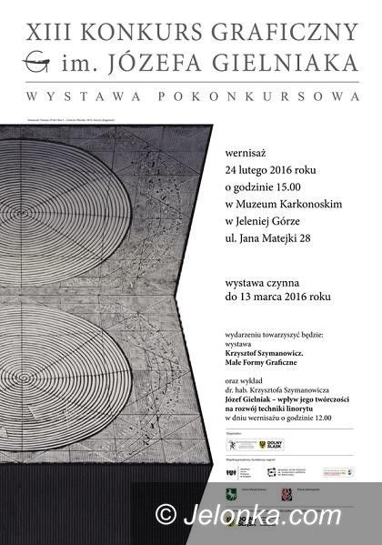 Jelenia Góra: Wystawa XIII Konkursu Graficznego im. Józefa Gielniaka