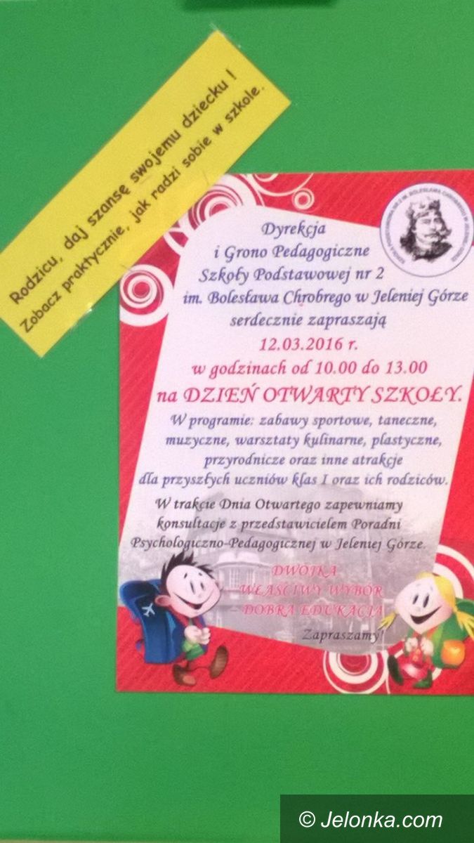 Jelenia Góra: Dzień Otwartych Drzwi w Szkole Podstawowej nr 2