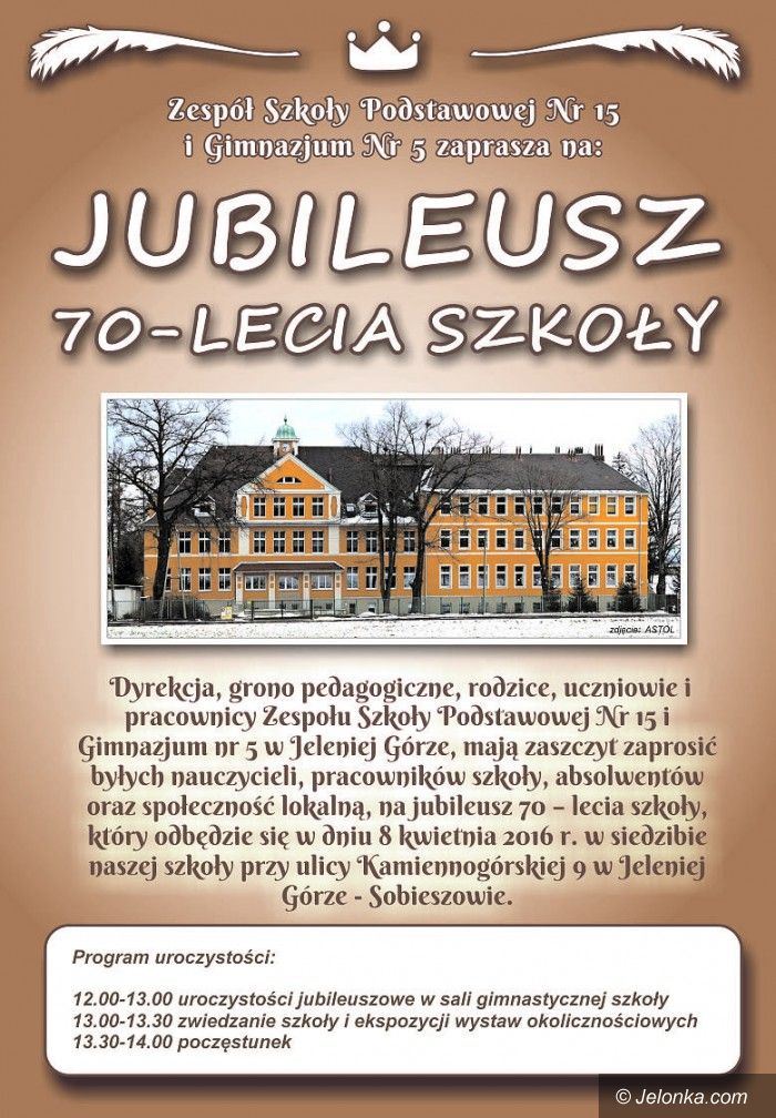 Jelenia Góra: Wielki jubileusz szkoły w Sobieszowie