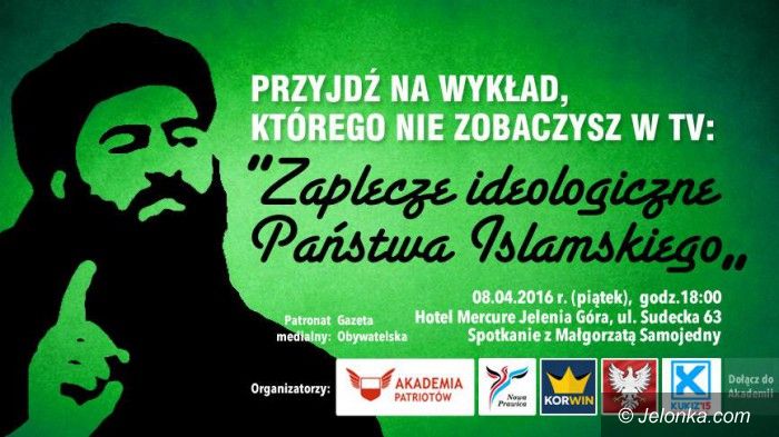 Jelenia Góra: Wykład o tzw. Państwie Islamskim – w piątek