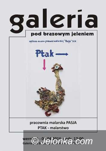 Jelenia Góra: Wystawa malarstwa “Ptak” pod Brązowym Jeleniem