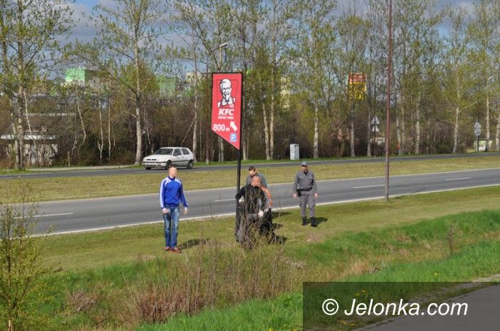 Jelenia Góra: Skazani sprzątali Jelenią Górę