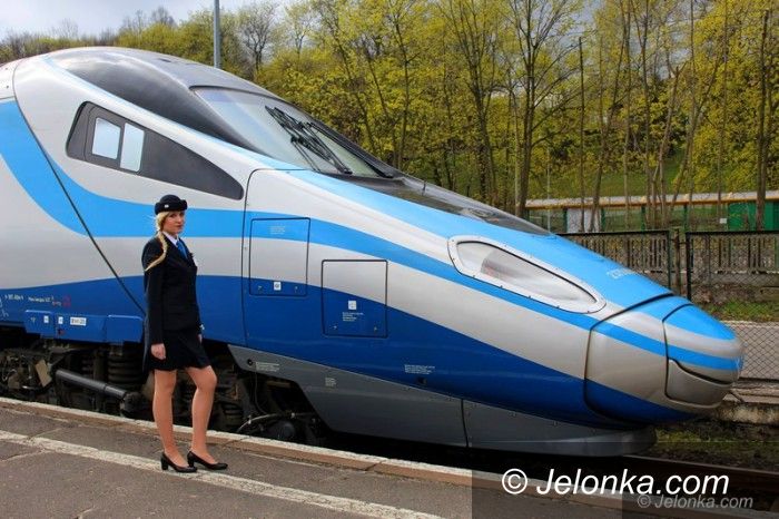 Jelenia Góra: Pendolino zawitało do Jeleniej Góry