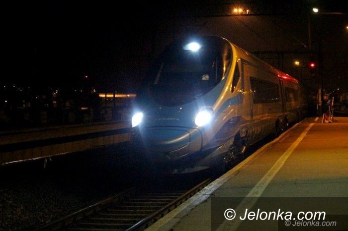 Jelenia Góra: Pendolino dojechało, powietrza nie wiozło