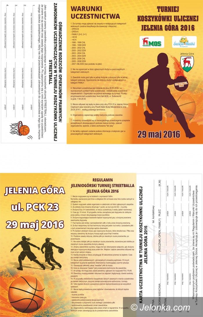 Jelenia Góra: Zapisy na turniej Streetballa przedłużone