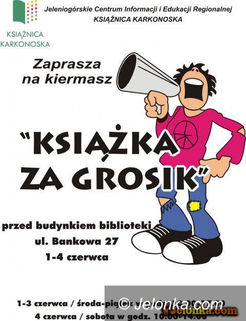 Jelenia Góra: Kiermasz książki za grosik już od jutra