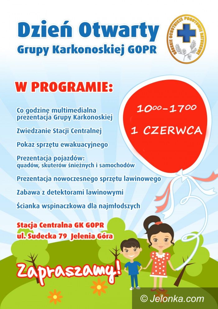 Jelenia Góra: Jutro dla dzieci dzień otwarty u ratowników górskich