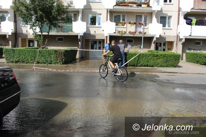 Jelenia Góra: Awaria przy Wiłkomirskiego