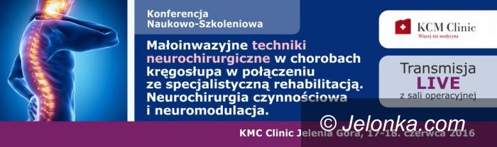 Jelenia Góra: Konferencja z transmisją z sali operacyjnej