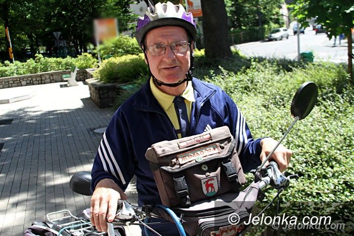 Jelenia Góra: Bolesław Osipik: Rowerowy maniak