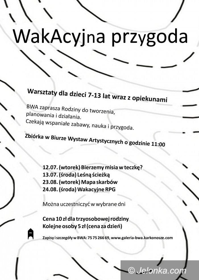 Jelenia Góra: Wakacyjna przygoda wkrótce w BWA