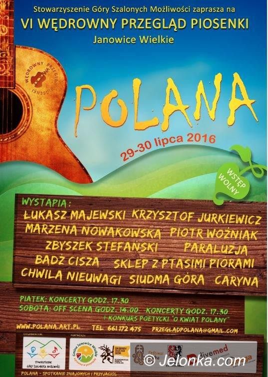 Janowice Wielkie: Wędrowny Przegląd Piosenki „Polana” zaprasza