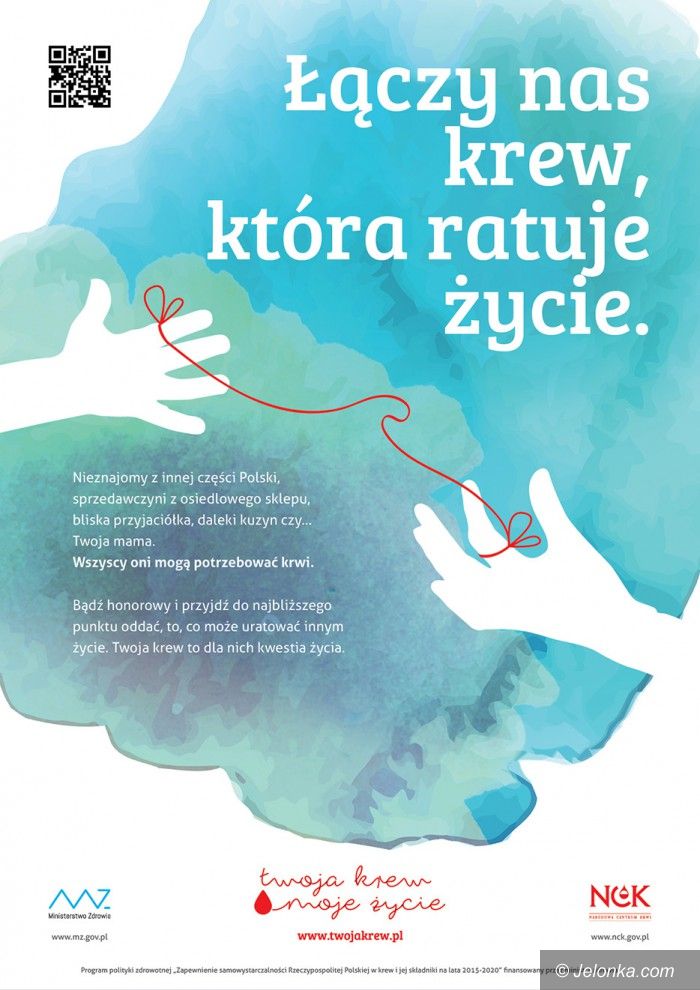 Region: Krew w wakacje na wagę życia