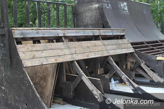 Jelenia Góra: Skate park nadal w remoncie. Kiedy otwarcie?