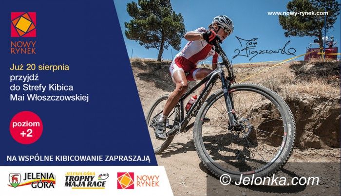 Jelenia Góra: Strefa kibica Mai Włoszczowskiej w Nowym Rynku