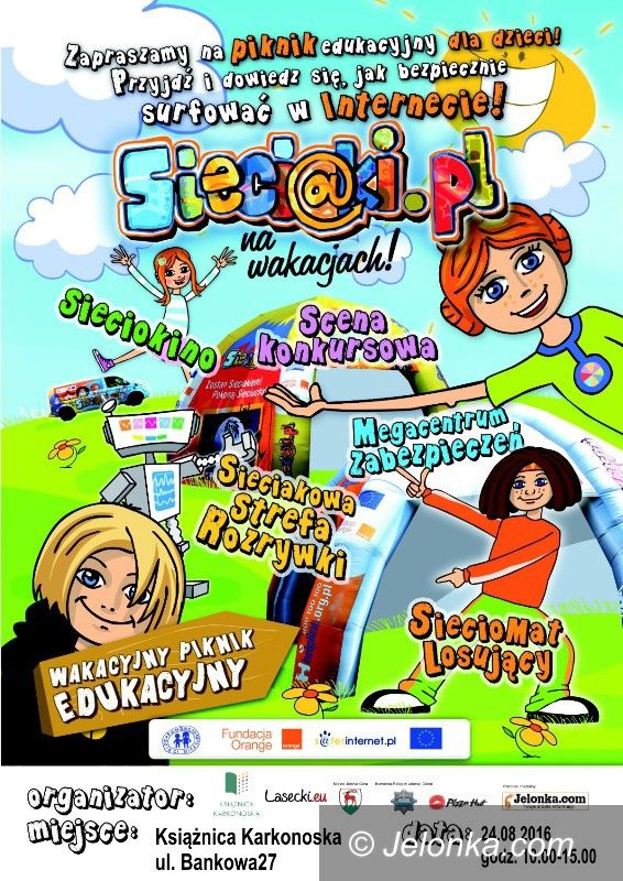 Jelenia Góra: Sieciaki.pl na wakacjach w Książnicy Karkonoskiej