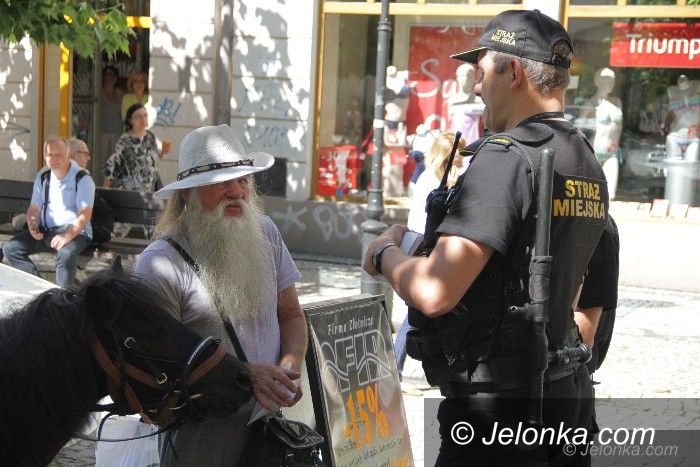 Jelenia Góra: Awantura o bryczkę z kucykiem