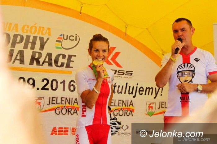 Jelenia Góra: Maja Włoszczowska powitana jak królowa