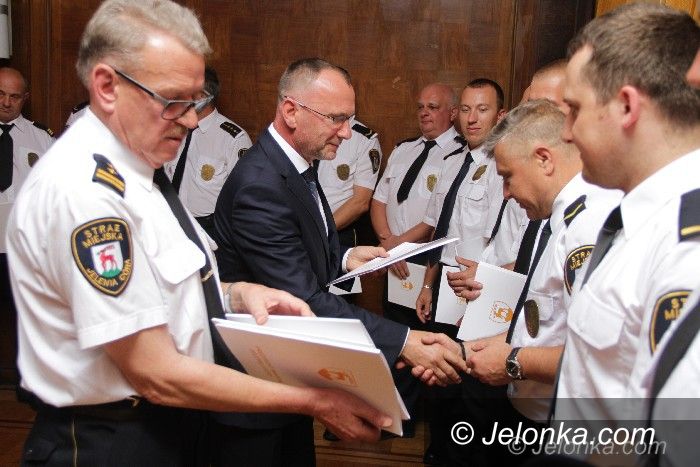Jelenia Góra: Świętowali miejscy strażnicy