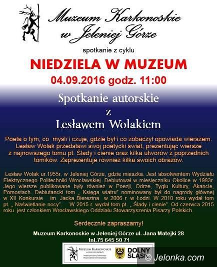 Jelenia Góra: Spotkanie autorskie z Lesławem Wolakiem