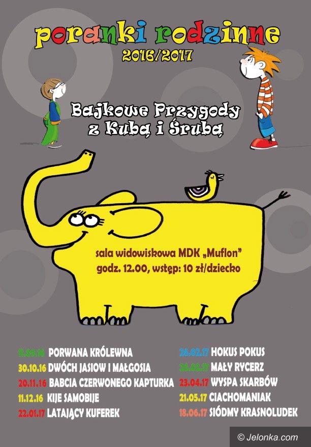 Jelenia Góra: Wracają Poranki Rodzinne w MDK