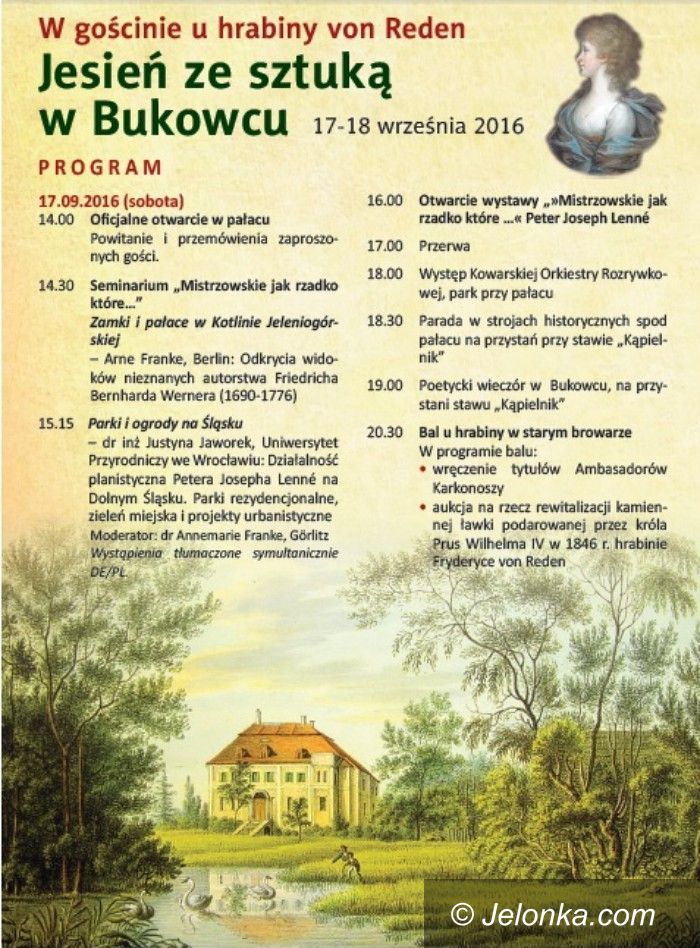 Region: W Gościnie u Hrabiny von Reden – w weekend